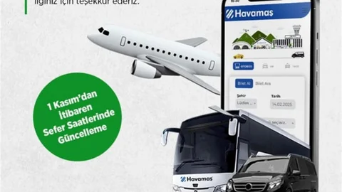 Adana'da Havamaş Sefer Saatleri Güncellendi