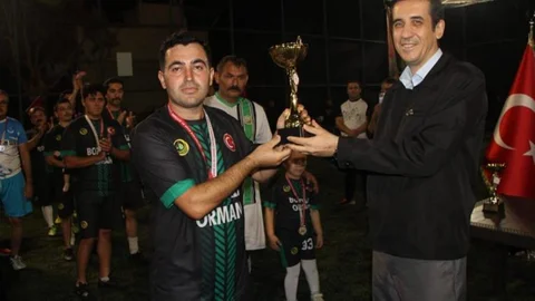 Cumhuriyet Kupası Şampiyonu Bozyazı Orman İşletmesi