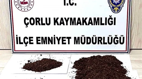 Çorlu’da Uyuşturucu Operasyonu Yapıldı