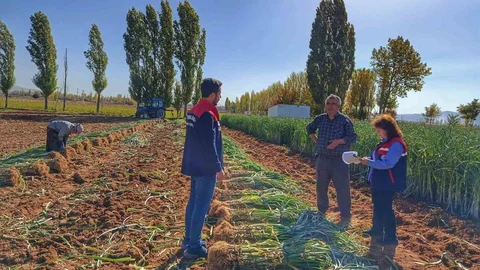 Afyonkarahisar'da Çiftçi Ziyareti