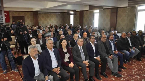 DEM Parti Genel Başkanı Bakırhan Kars'ta Açıklamalarda Bulundu