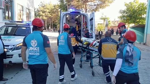 Niğde'de Yangın Tatbikatı Yapıldı