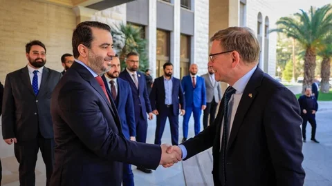 Suriye'de Almanya Dışişleri Bakanı Ziyareti