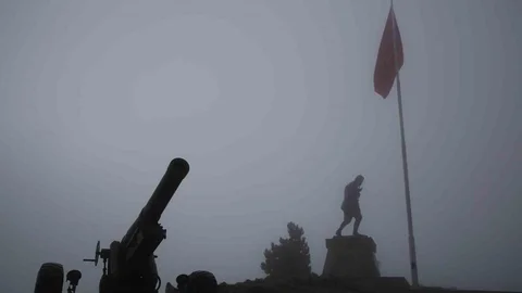 Kocatepe’nin Sisle Kaplı Güzelliği