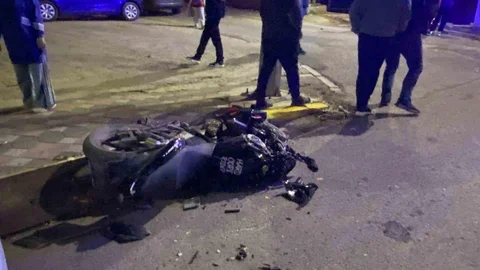 Kocaeli'de Motosiklet Kazası