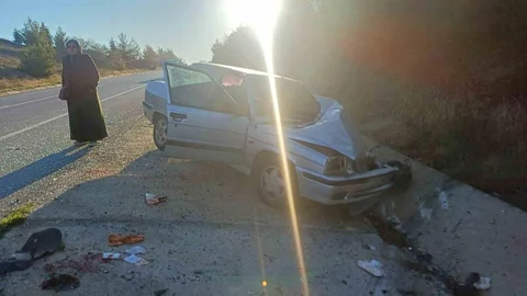 Bilecik'te Trafik Kazası Meydana Geldi