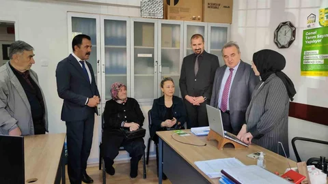 Bozüyük'te Tarım Sayımı Kayıtları Devam Ediyor