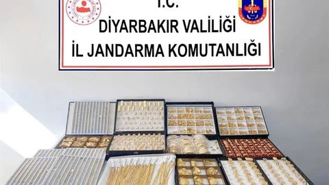 Diyarbakır'da Kaçak Altın Operasyonu