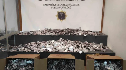 Samsun'da Uyuşturucu Hap Operasyonu