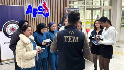 Afyonkarahisar'da Öğrencilere Eğitim Verildi