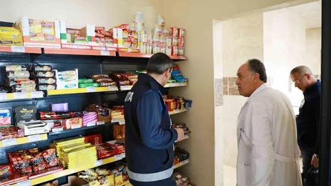 Çorum'da Okul Kantinlerine Denetim