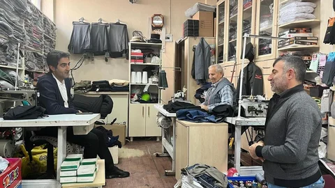 Kaymakam Aslantatar Esnaflarla Bir Araya Geldi