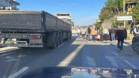 Bartın Hastane Girişi Kazası