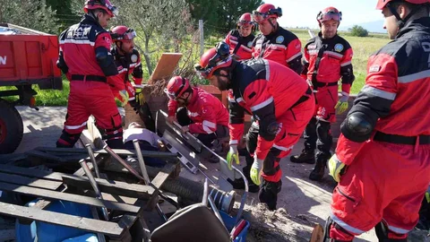 Balıkesir'de Deprem Tatbikatı Yapıldı
