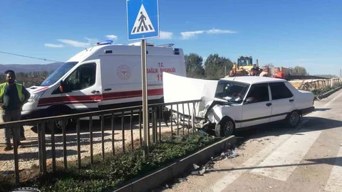 Tokat'ta Trafik Kazası Meydana Geldi