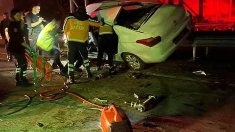 Babaeski'de Trafik Kazası Sonucu Ölüm