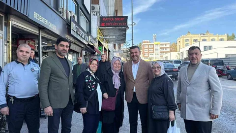 Karabük'te Başkan Çetinkaya Esnafı Ziyaret Etti