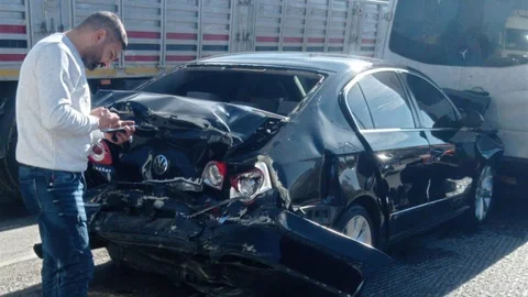 Kulu'da Zincirleme Trafik Kazası