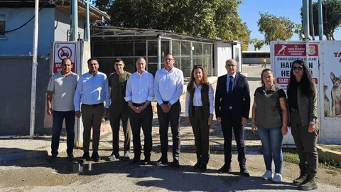 Tarsus'ta Hayvan Bakım Evi Ekim Ayı Denetimi Yapıldı