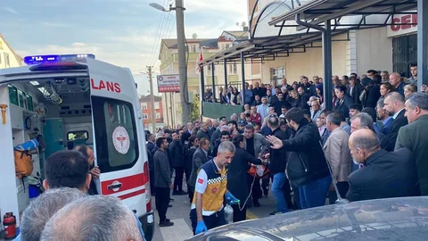Kocaeli'de İki Acı Kaybı Bir Arada Yaşadı