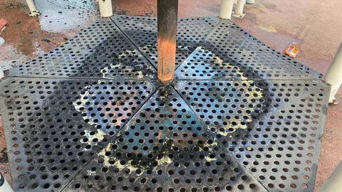 Denizli'de Park Yangını