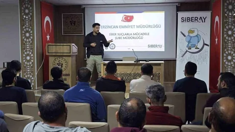 Erzincan'da Siber Farkındalık Semineri