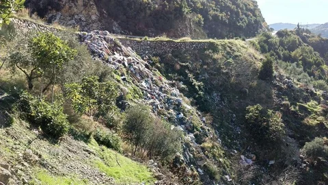 Koçak Kanyonu'nda Çöp Sorunu Var