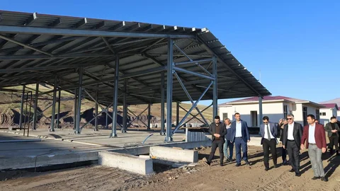 Güroymak'ta Modern Mezbahane Projesi İlerliyor