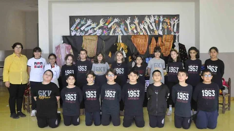 Gaziantep'te Öğrencilerden Tarihi Sergi