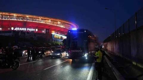 Trabzonspor RAMS Park'a Geldi