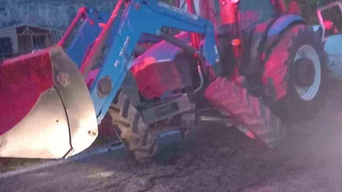 Bilecik’te Traktör-Minibüs Çarpışması