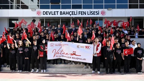 Osmaniye'de Gaziler ve Gençler Buluştu