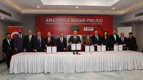 Gaziantep’te AMATEM Projesi İmzalandı