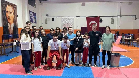 Sarıgöl'de Kick Boks Turnuvası Yoğun İlgi Gördü