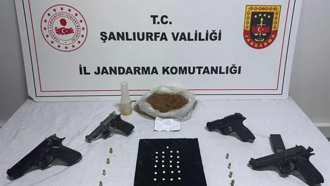 Şanlıurfa'da Uyuşturucu Operasyonu Yapıldı