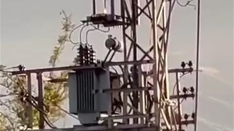 Iğdır'da Elektrik Trafosunda Yangın