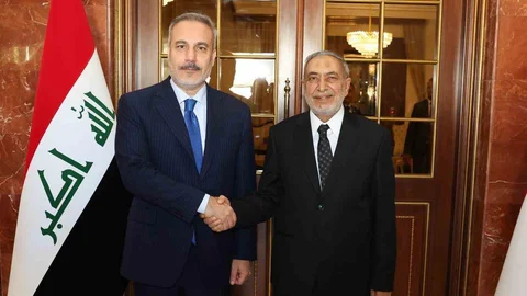 Hakan Fidan Bağdat'ta Görüştü