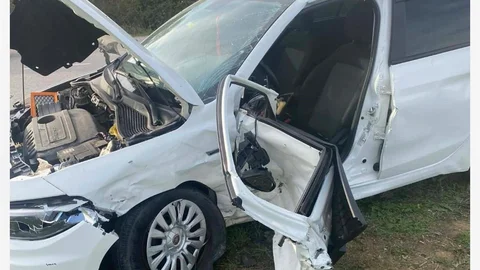 Sakarya'da İki Araç Çarpıştı