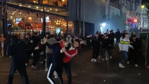 Tekirdağ'da Taraftar Kavgası