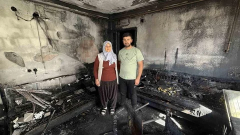 Adana'da Ev Yangını Felaketi
