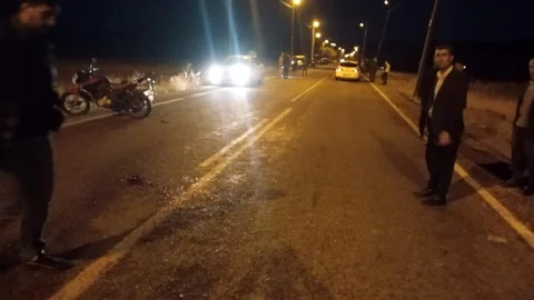Diyarbakır'da Motosiklet Kazası