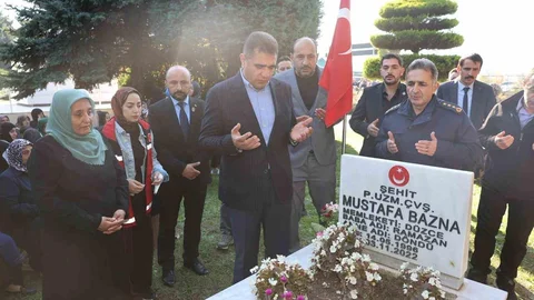 Düzce'de Şehit Anma Töreni