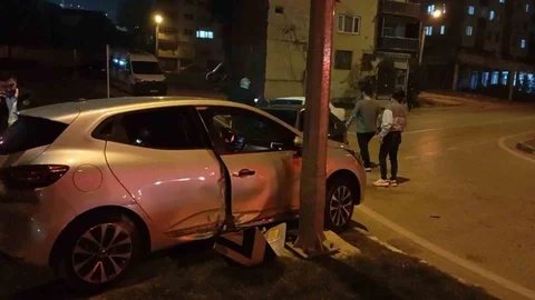 Bursa'da Trafik Kazası Oluştu