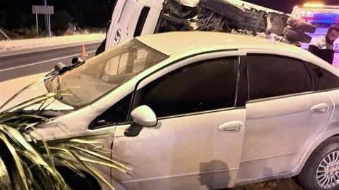 Mersin'de Trafik Kazası: 4 Yaralı