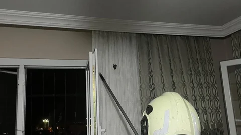 Arsuz'da Yarasayı İtfaiye Kurtardı