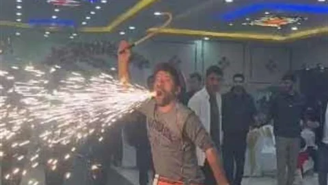 Elazığ'da Davulcu Gösterisi