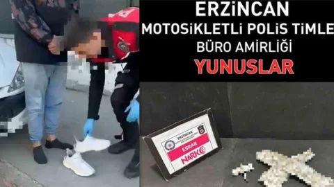 Erzincan'da Esrar Bulundu