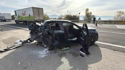 Bolu'da Feci Trafik Kazası
