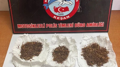 Keşan'da Uyuşturucu Operasyonu