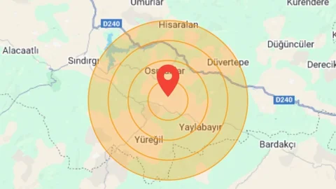 Balıkesir’de 5,1 Büyüklüğünde Deprem